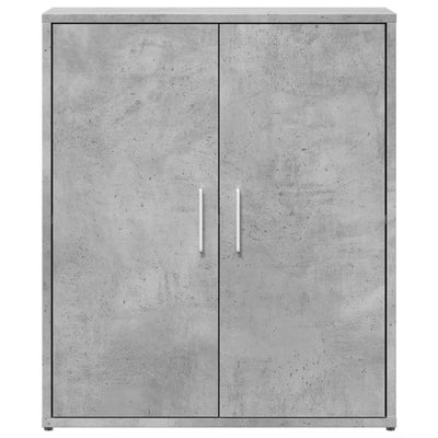 Senkit 2 kpl betoninharmaa 60x31x70 cm tekninen puu