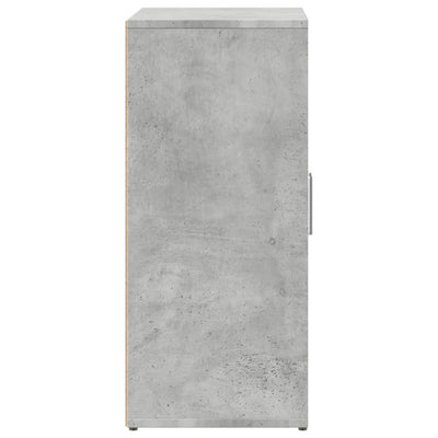 Senkit 2 kpl betoninharmaa 60x31x70 cm tekninen puu