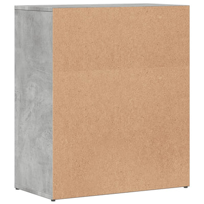 Senkit 2 kpl betoninharmaa 60x31x70 cm tekninen puu