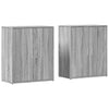 Senkit 2 kpl harmaa Sonoma 60x31x70 cm tekninen puu