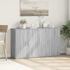 Senkit 2 kpl harmaa Sonoma 60x31x70 cm tekninen puu