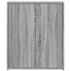 Senkit 2 kpl harmaa Sonoma 60x31x70 cm tekninen puu