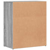 Senkit 2 kpl harmaa Sonoma 60x31x70 cm tekninen puu