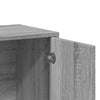 Senkit 2 kpl harmaa Sonoma 60x31x70 cm tekninen puu