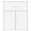 Valkoinen senkit Gaspar 60x31x70cm (2 kpl puinen)
