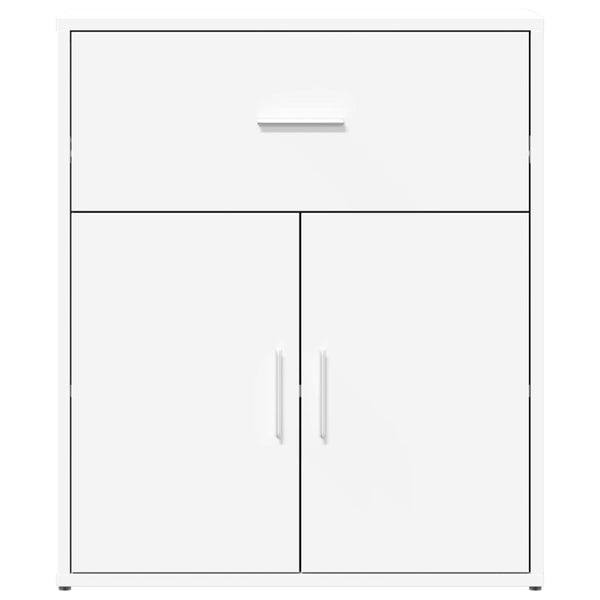 Valkoinen senkit Gaspar 60x31x70cm (2 kpl puinen)