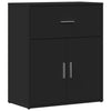 Senkit 2 kpl musta 60x31x70 cm tekninen puu