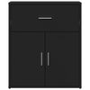 Senkit 2 kpl musta 60x31x70 cm tekninen puu