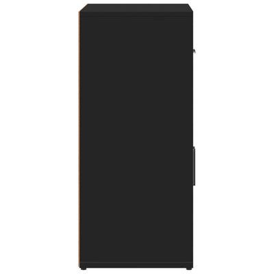 Senkit 2 kpl musta 60x31x70 cm tekninen puu