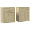 Senkit 2 kpl Sonoma-tammi 60x31x70 cm tekninen puu