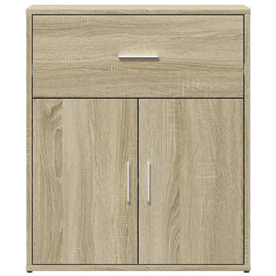 Senkit 2 kpl Sonoma-tammi 60x31x70 cm tekninen puu