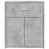 Senkit 2 kpl betoninharmaa 60x31x70 cm tekninen puu
