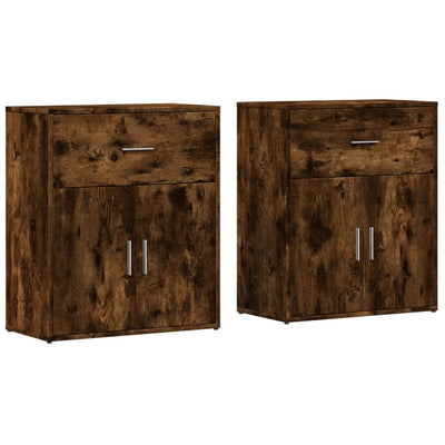 Senkit 2 kpl savutammi 60x31x70 cm tekninen puu