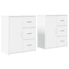 Valkoinen senkit Perhaita 60x31x70cm (2 kpl puinen)
