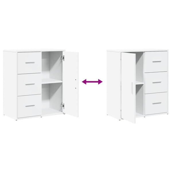 Valkoinen senkit Perhaita 60x31x70cm (2 kpl puinen)
