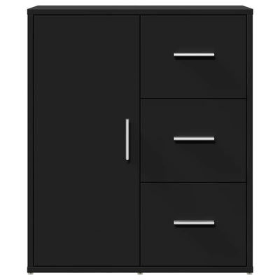 Senkit 2 kpl musta 60x31x70 cm tekninen puu