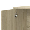 Senkit 2 kpl Sonoma-tammi 60x31x70 cm tekninen puu