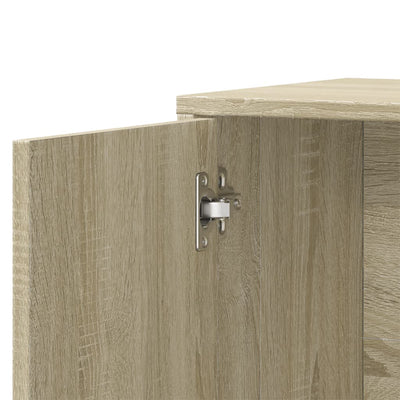 Senkit 2 kpl Sonoma-tammi 60x31x70 cm tekninen puu