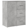 Senkit 2 kpl betoninharmaa 60x31x70 cm tekninen puu