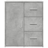 Senkit 2 kpl betoninharmaa 60x31x70 cm tekninen puu