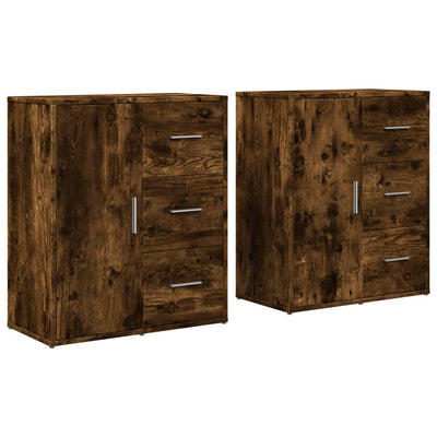 Senkit 2 kpl savutammi 60x31x70 cm tekninen puu