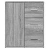 Senkit 2 kpl harmaa Sonoma 60x31x70 cm tekninen puu