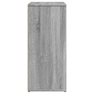 Senkit 2 kpl harmaa Sonoma 60x31x70 cm tekninen puu