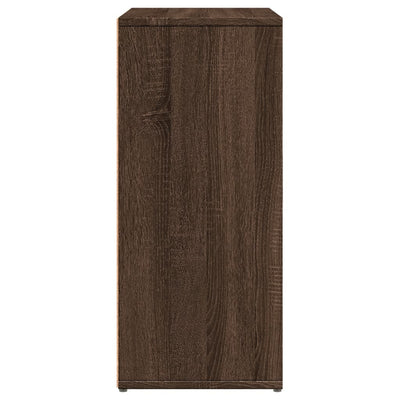 Senkit 2 kpl ruskea tammi 60x31x70 cm tekninen puu