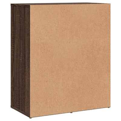 Senkit 2 kpl ruskea tammi 60x31x70 cm tekninen puu