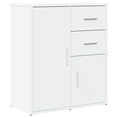 Senkit 2 kpl valkoinen 60x31x70 cm tekninen puu