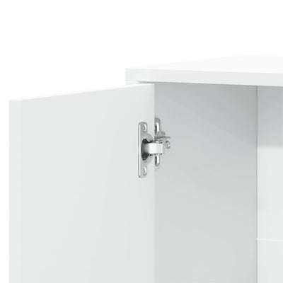 Senkit 2 kpl valkoinen 60x31x70 cm tekninen puu
