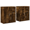 Senkit 2 kpl savutammi 60x31x70 cm tekninen puu