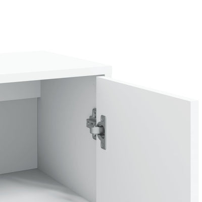 Senkit 2 kpl valkoinen 60x31x84 cm tekninen puu