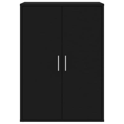 Senkit 2 kpl musta 60x31x84 cm tekninen puu