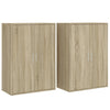Senkit 2 kpl Sonoma-tammi 60x31x84 cm tekninen puu