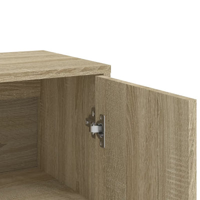 Senkit 2 kpl Sonoma-tammi 60x31x84 cm tekninen puu