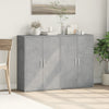 Senkit 2 kpl betoninharmaa 60x31x84 cm tekninen puu