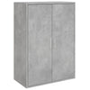 Senkit 2 kpl betoninharmaa 60x31x84 cm tekninen puu