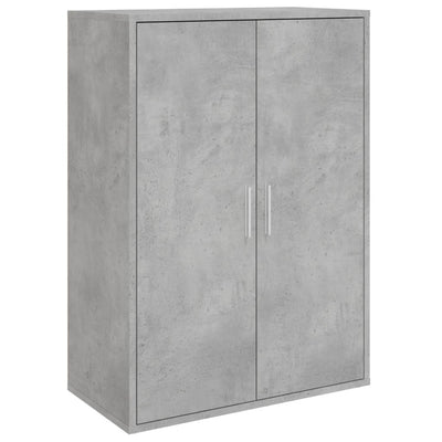 Senkit 2 kpl betoninharmaa 60x31x84 cm tekninen puu