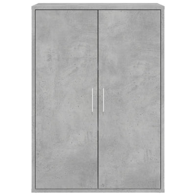 Senkit 2 kpl betoninharmaa 60x31x84 cm tekninen puu