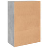 Betoninharmaa senkit Razdvan 60x31x84cm (2 kpl puinen)