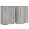 Senkit 2 kpl harmaa Sonoma 60x31x84 cm tekninen puu