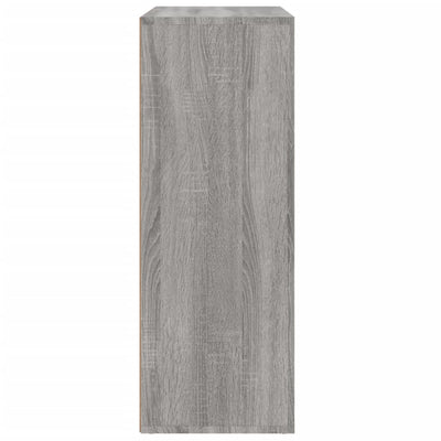 Senkit 2 kpl harmaa Sonoma 60x31x84 cm tekninen puu