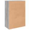 Senkit 2 kpl harmaa Sonoma 60x31x84 cm tekninen puu