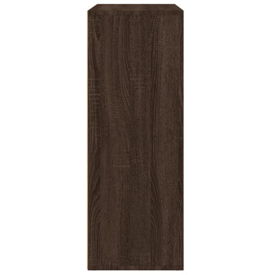 Senkit 2 kpl ruskea tammi 60x31x84 cm tekninen puu