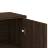 Senkit 2 kpl ruskea tammi 60x31x84 cm tekninen puu