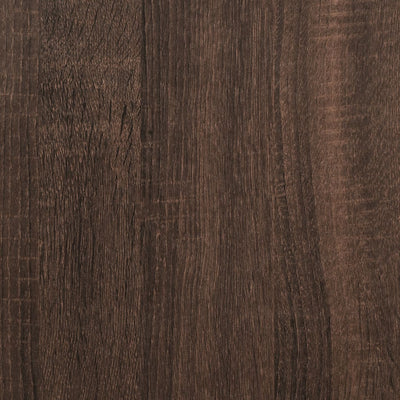 Senkit 2 kpl ruskea tammi 60x31x84 cm tekninen puu