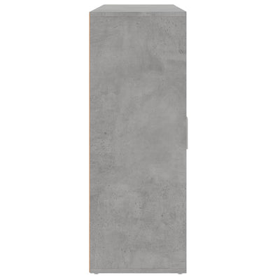 Senkit 3 kpl betoninharmaa 60x31x84 cm tekninen puu