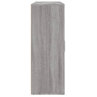 Senkit 3 kpl harmaa Sonoma 60x31x84 cm tekninen puu