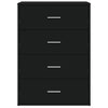 Senkit 2 kpl musta 60x31x84 cm tekninen puu